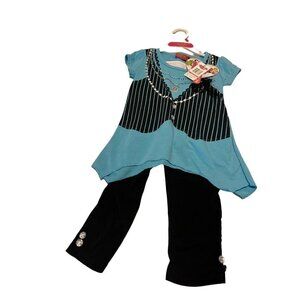 Trendy girl legging set size 2T NWT